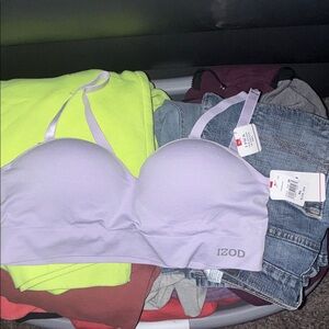 IZOD Women's Light Purple Bra